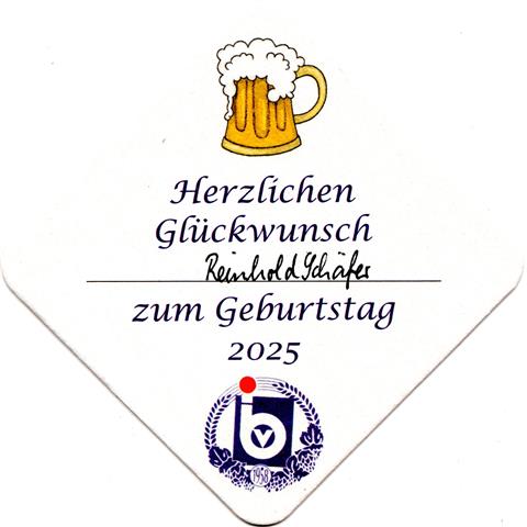 mnchberg ho-by hopfenhusle raute 2b (185-ibv geburtstag 2025)